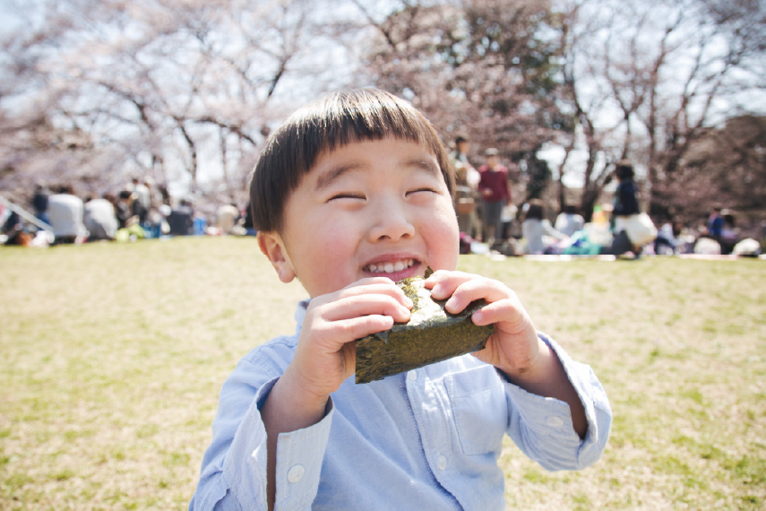 乾海苔、焼海苔は自然食品です